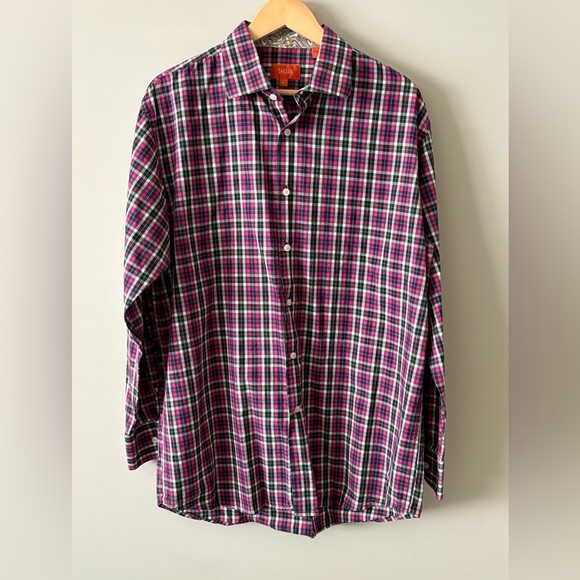Tallia Men’s Button-Down Shirt | Size Large (16.5”) - Picture 1 of 5